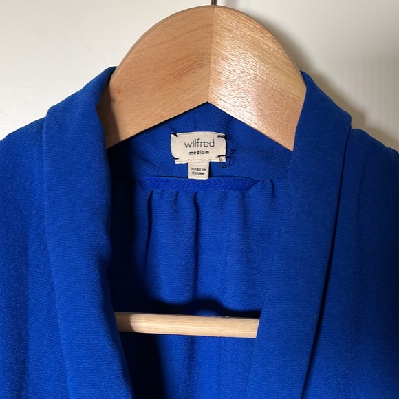 Wilfred Royal Blue Sleeveless Blouse - Picture 2 of 4